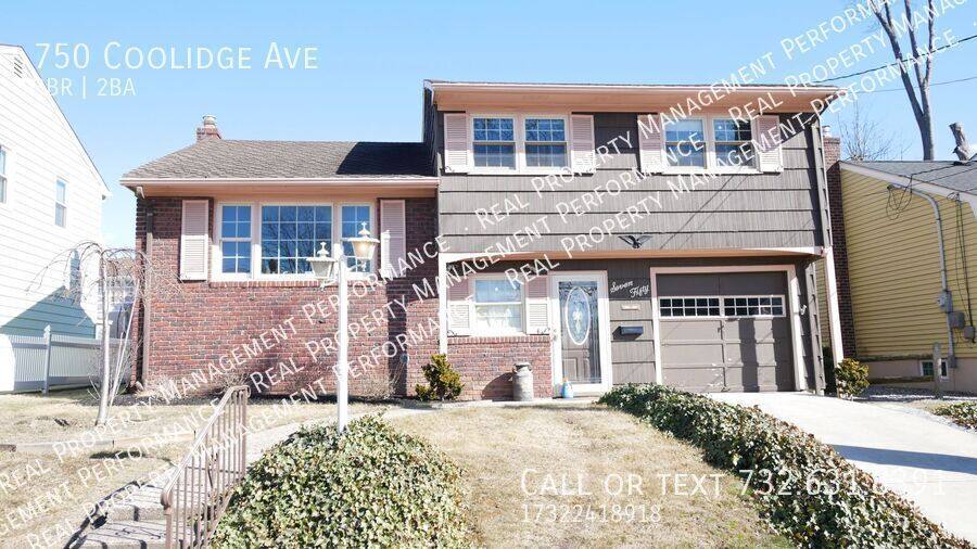 House for rent at 750 Coolidge Ave, Woodbridge, NJ 07095