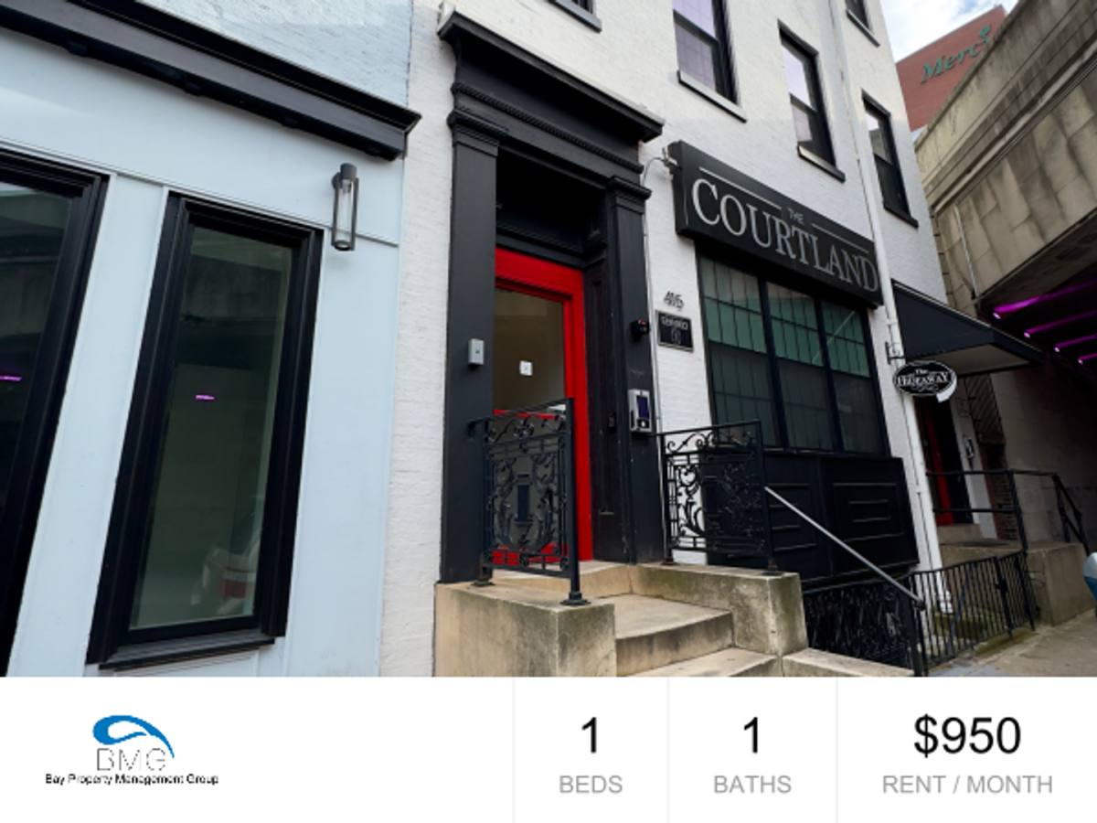 Apartment for rent at 415, 419 St Paul, Baltimore, MD 21202
