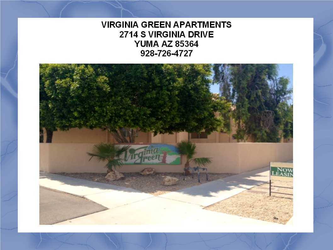 Apartment for rent at 2714 S Virginia Dr, Yuma, AZ 85364