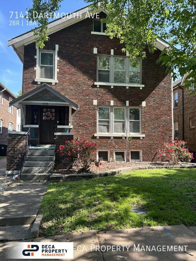 Apartment for rent at 7141 Dartmouth Ave #1F, Saint Louis, MO 63130