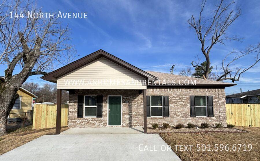 House for rent at 144 N Ave, Jacksonville, AR 72076