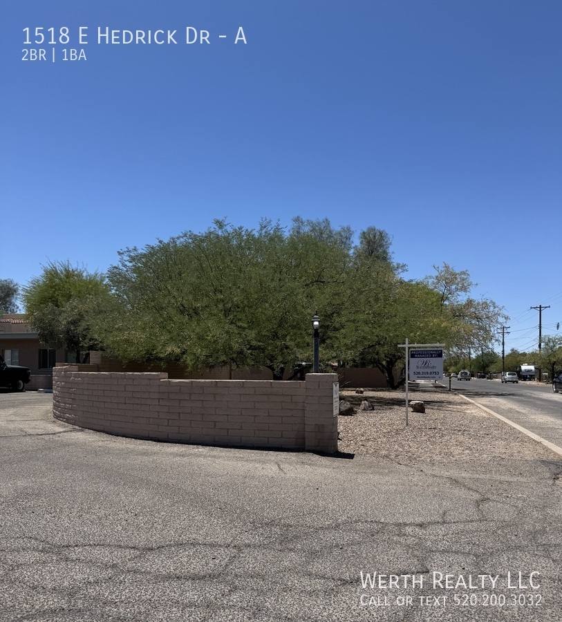 Apartment for rent at 1518 E Hedrick Dr #A, Tucson, AZ 85716