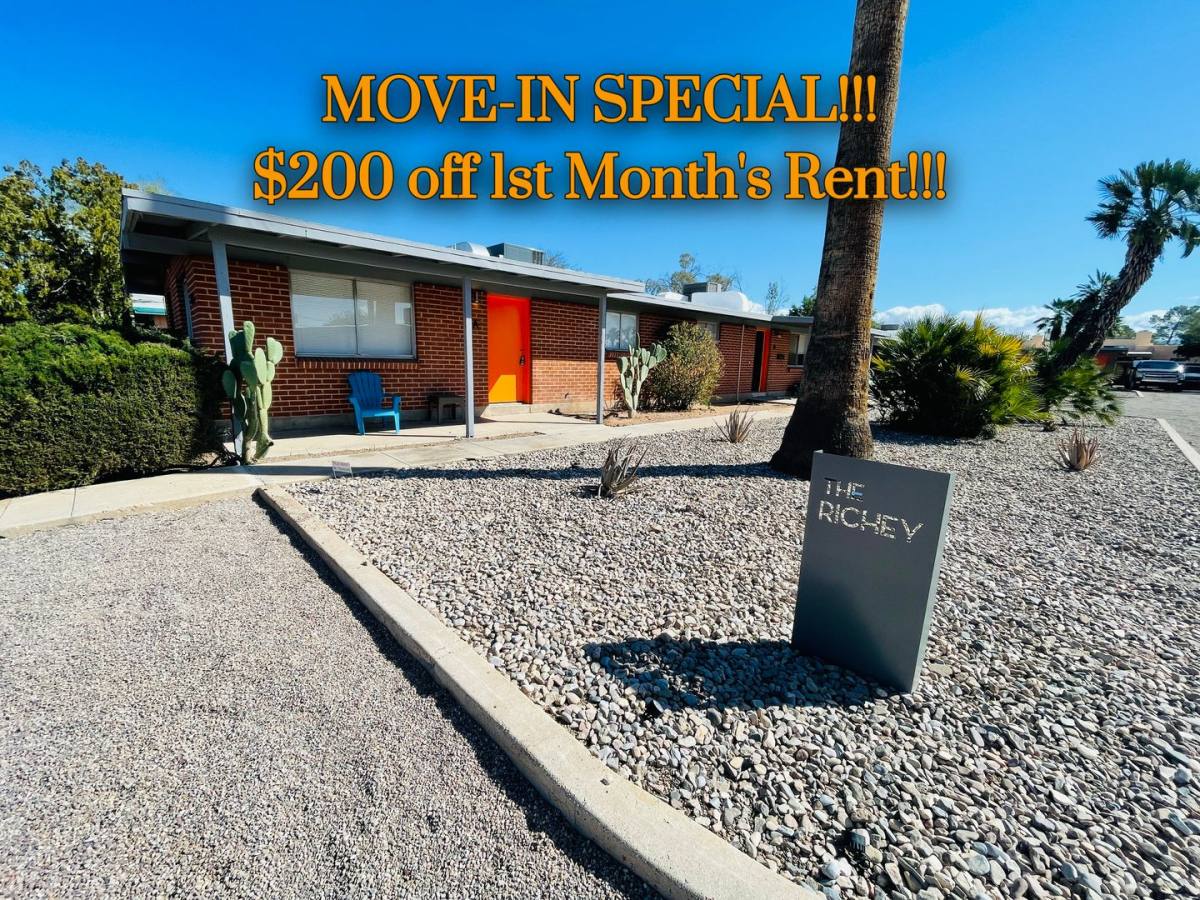 Townhouse for rent at 1302-1310 N Richey Blvd, Tucson, AZ 85716