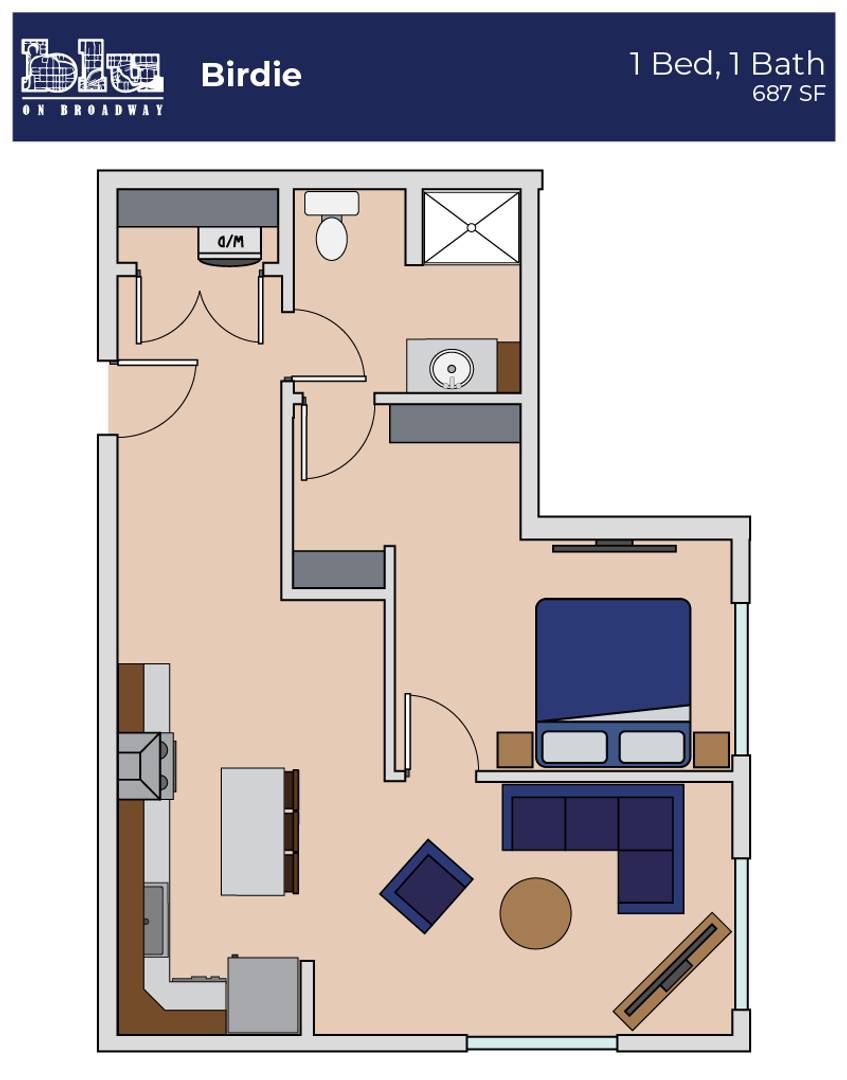 Apartment for rent at 1629 S Broadway, Minot, ND 58701