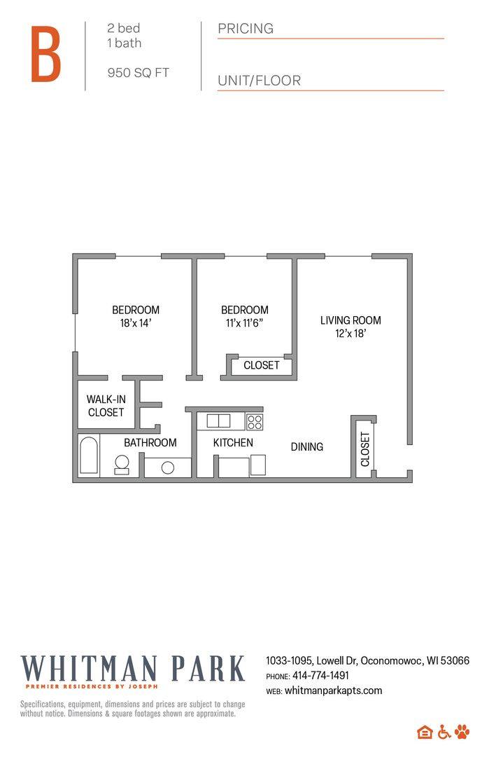 Apartment for rent at 1033 - 1095 Lowell Dr, Oconomowoc, WI 53066