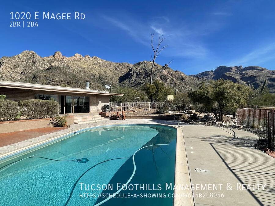House for rent at 1020 E Magee Rd, Tucson, AZ 85718