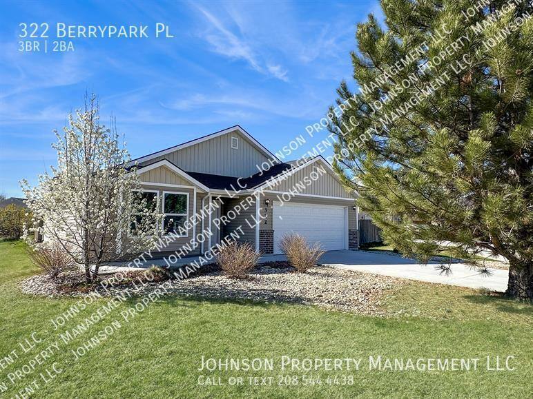 House for rent at 322 Berrypark Place, Caldwell, ID 83605