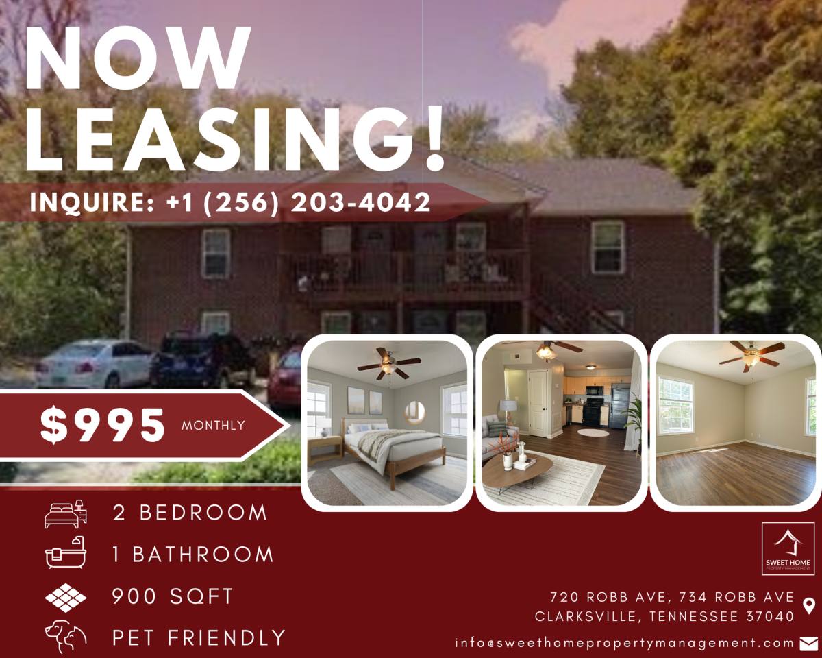 Apartment for rent at 720 Robb Ave, Clarksville, TN 37040