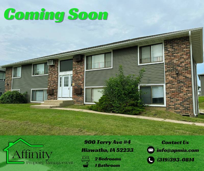 Apartment for rent at 900 Terry Ave #4, Hiawatha, IA 52233