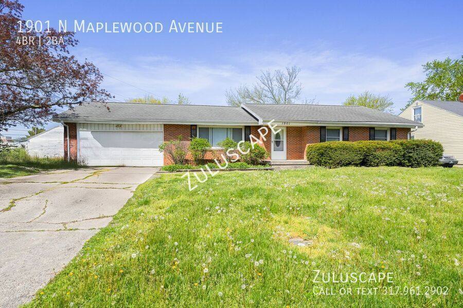 House for rent at 1901 N Maplewood Ave, Muncie, IN 47304