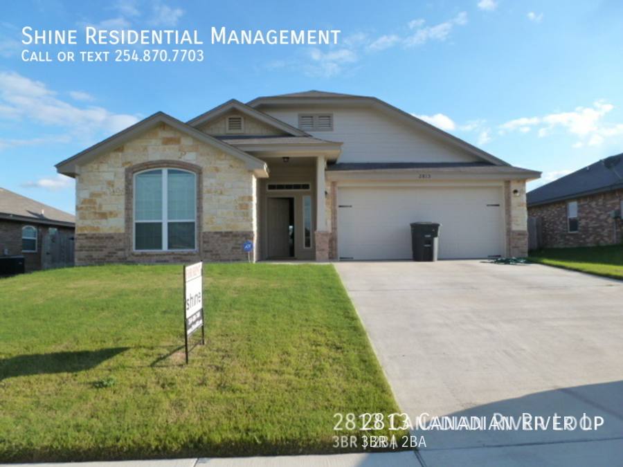 House for rent at 2813 Canadian River Lp, Killeen, TX 76549