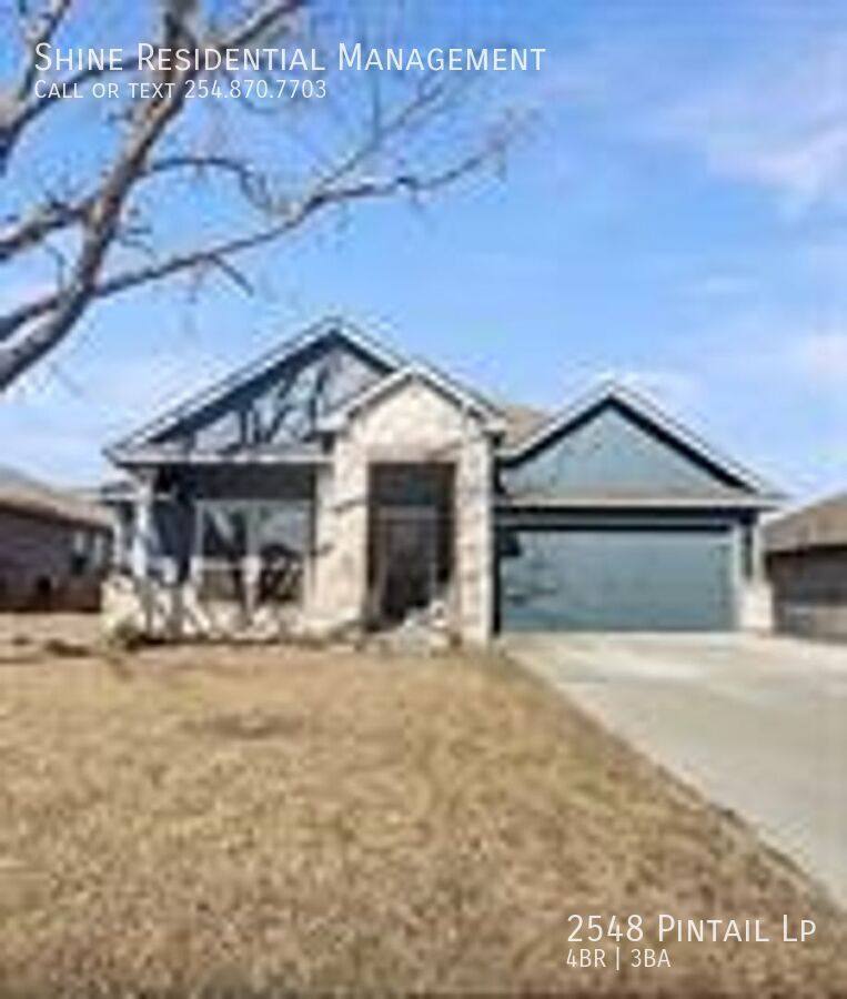 House for rent at 2548 Pintail Lp, Copperas Cove, TX 76522