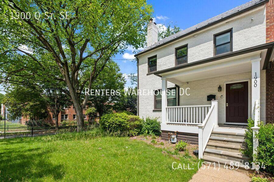 Townhouse for rent at 1900 Q St SE, Washington, DC 20020