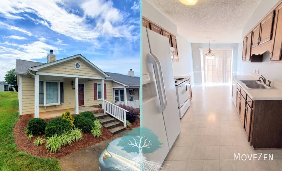 Townhouse for rent at 814 Guilford College Rd, Greensboro, NC 27409