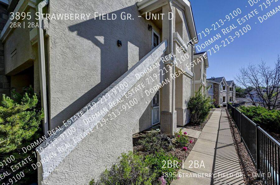 Condo for rent at 3895 Strawberry Field Gr #D, Colorado Springs, CO 80906