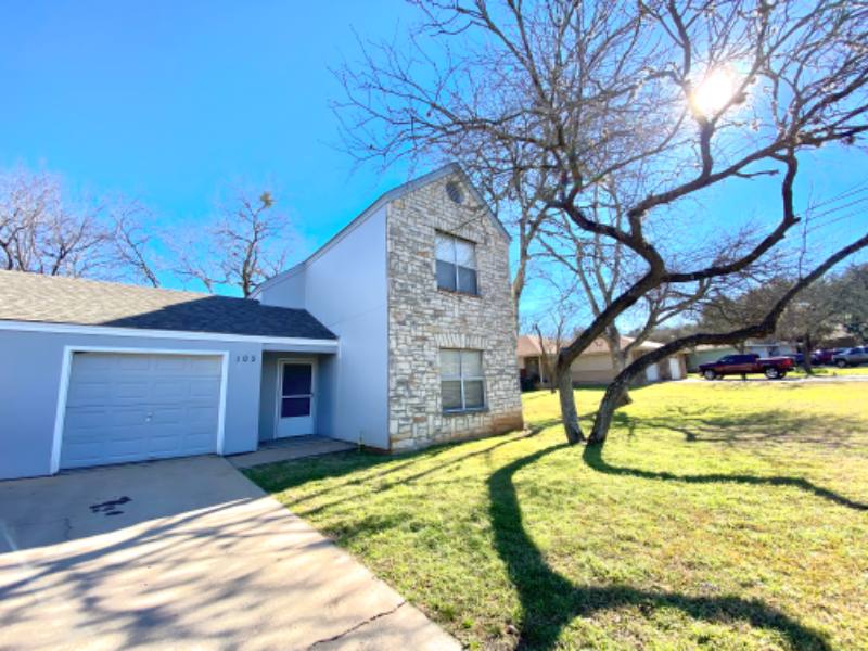 Townhouse for rent at 103 Hughson Court, San Marcos, TX 78666