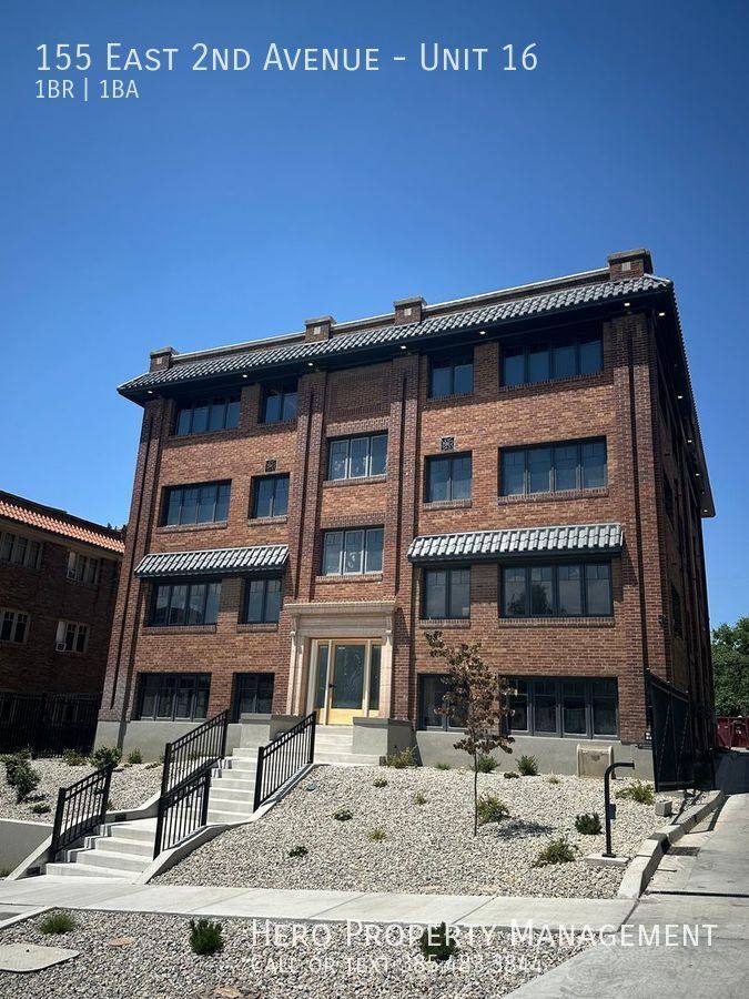 Apartment for rent at 155 E 2nd Ave, Salt Lake City, UT 84103