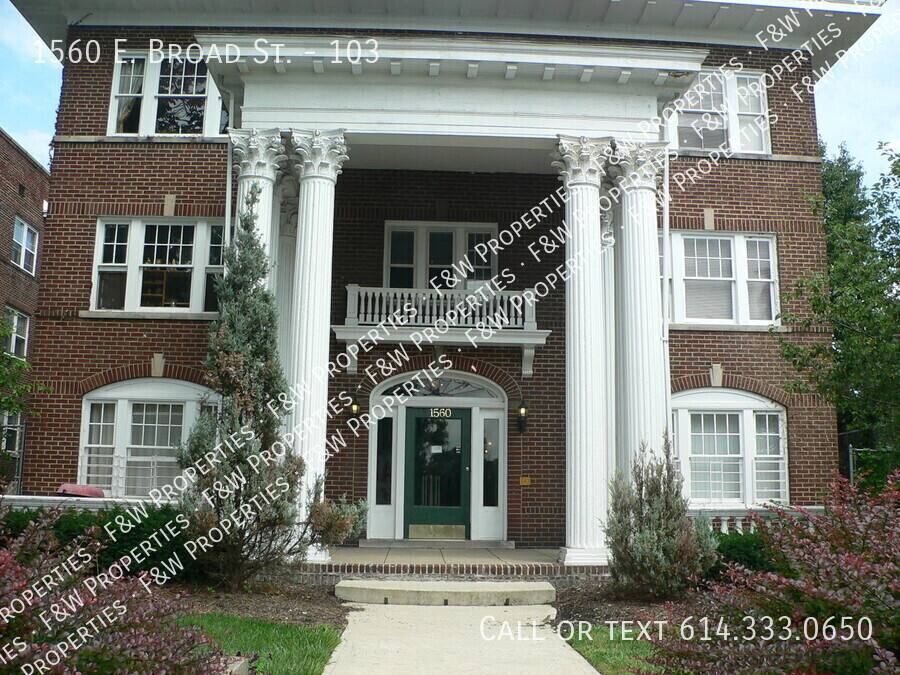 Apartment for rent at 1560 E Broad St #103, Columbus, OH 43203