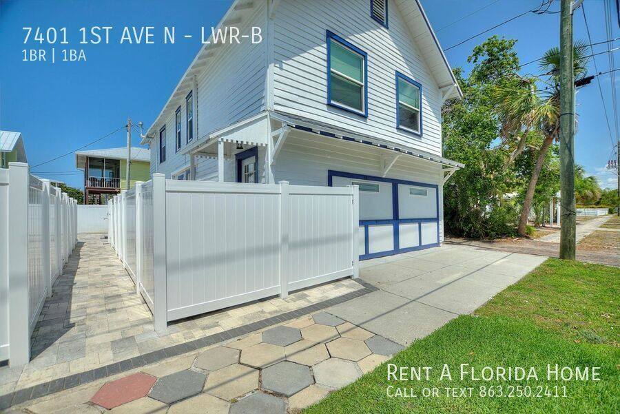 Apartment for rent at 7401 1st Ave N #LWR-B, Saint Petersburg, FL 33710