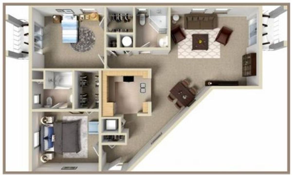 Apartment for rent at 1951 Brandywine Rd, West Palm Beach, FL 33409