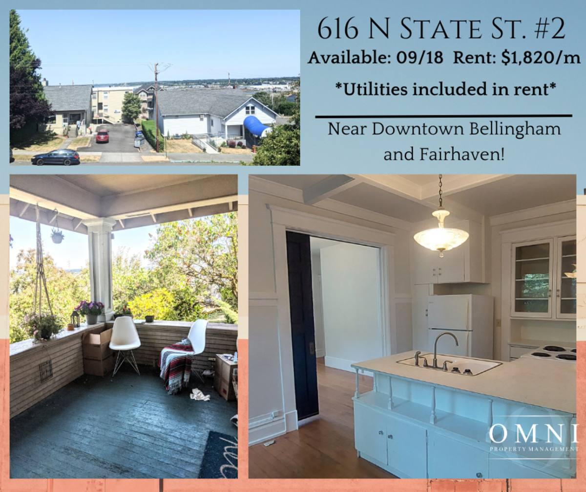 Apartment for rent at 616 N State St, Bellingham, WA 98225