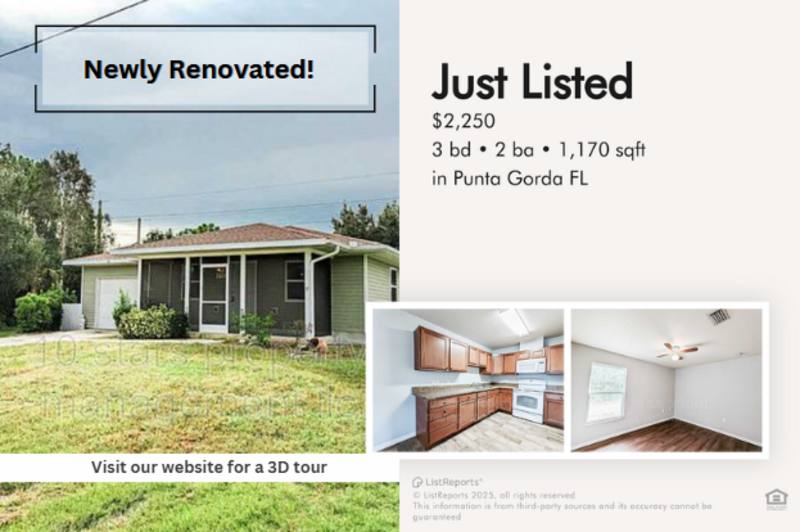 House for rent at 4721 Fairway Dr N, Punta Gorda, FL 33982