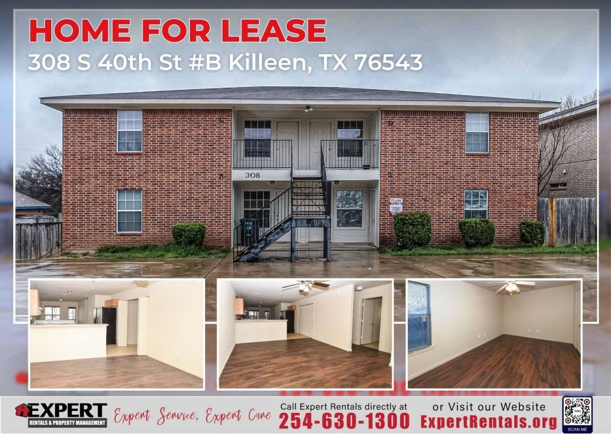 Apartment for rent at 308 S 40th St, Killeen, TX 76543