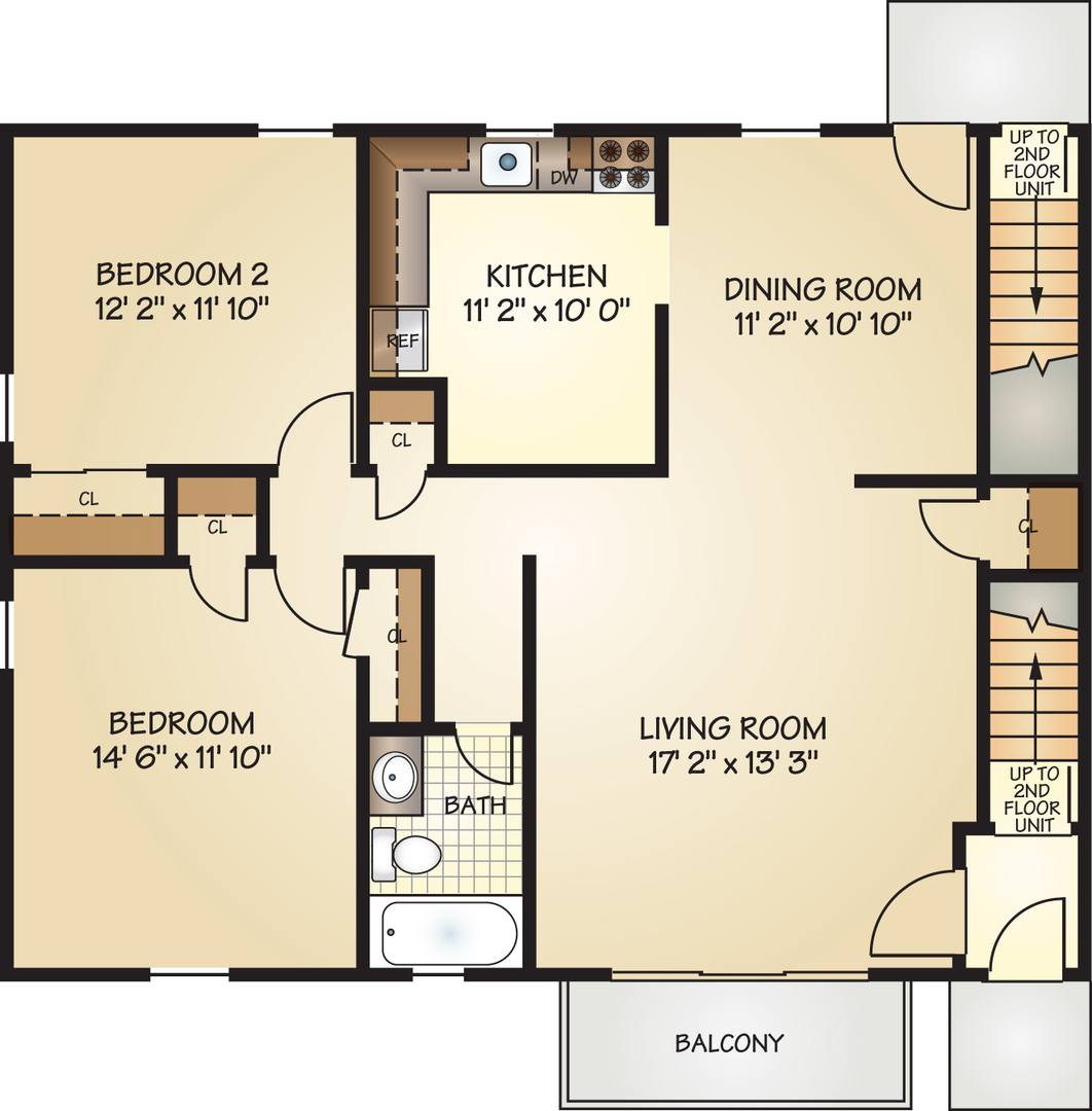 Apartment for rent at 33 Willow Dr, Asbury Park, NJ 07712