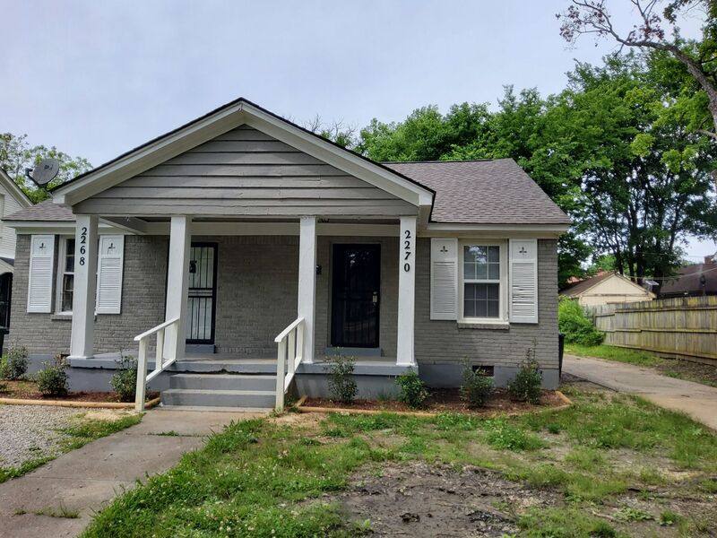 House for rent at 2270 Jackson Ave, Memphis, TN 38112