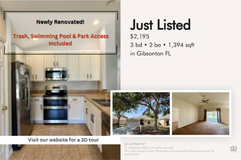 House for rent at 9620 Cypress Harbor Dr, Gibsonton, FL 33534