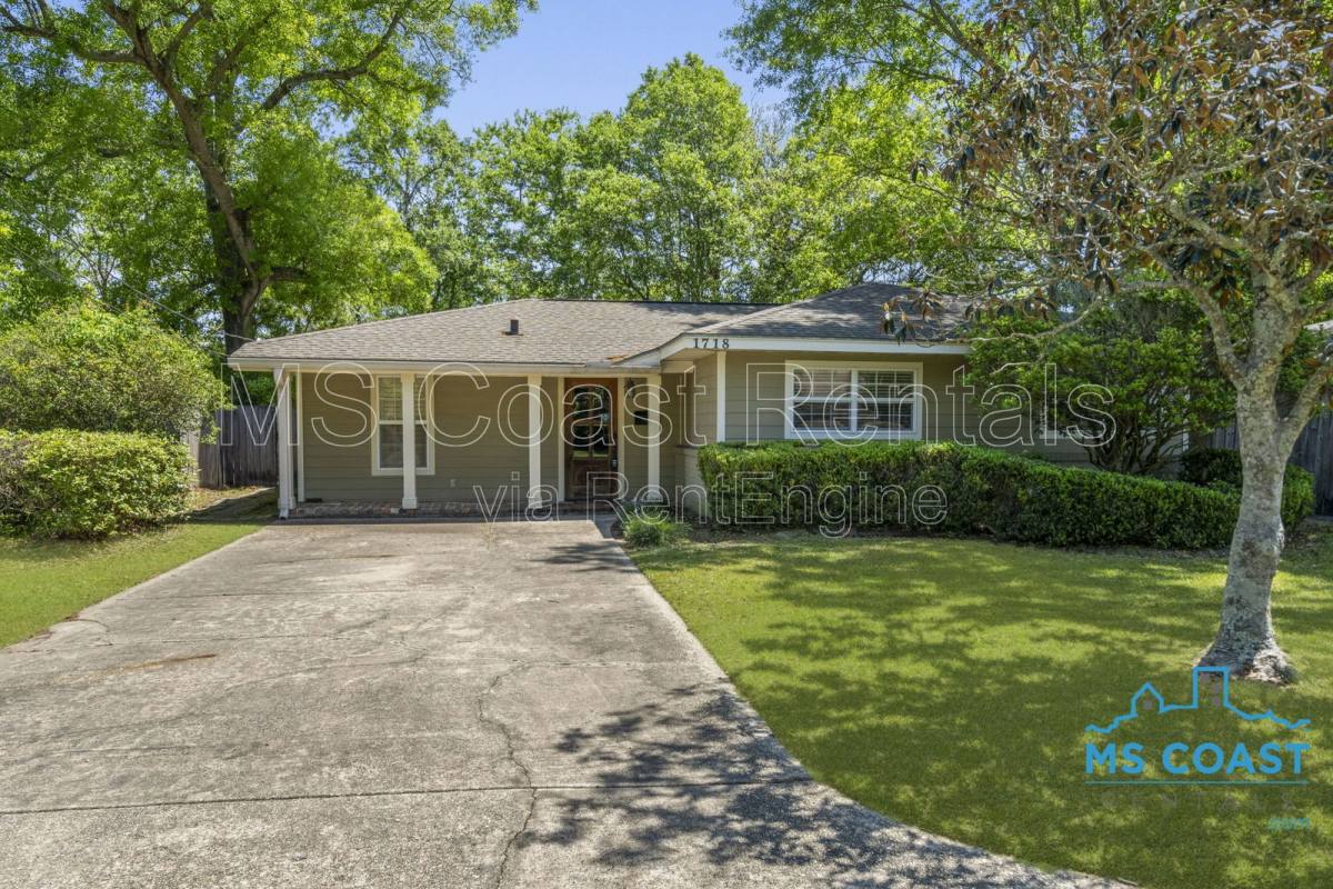 House for rent at 1718 Courthouse Rd, Gulfport, MS 39507