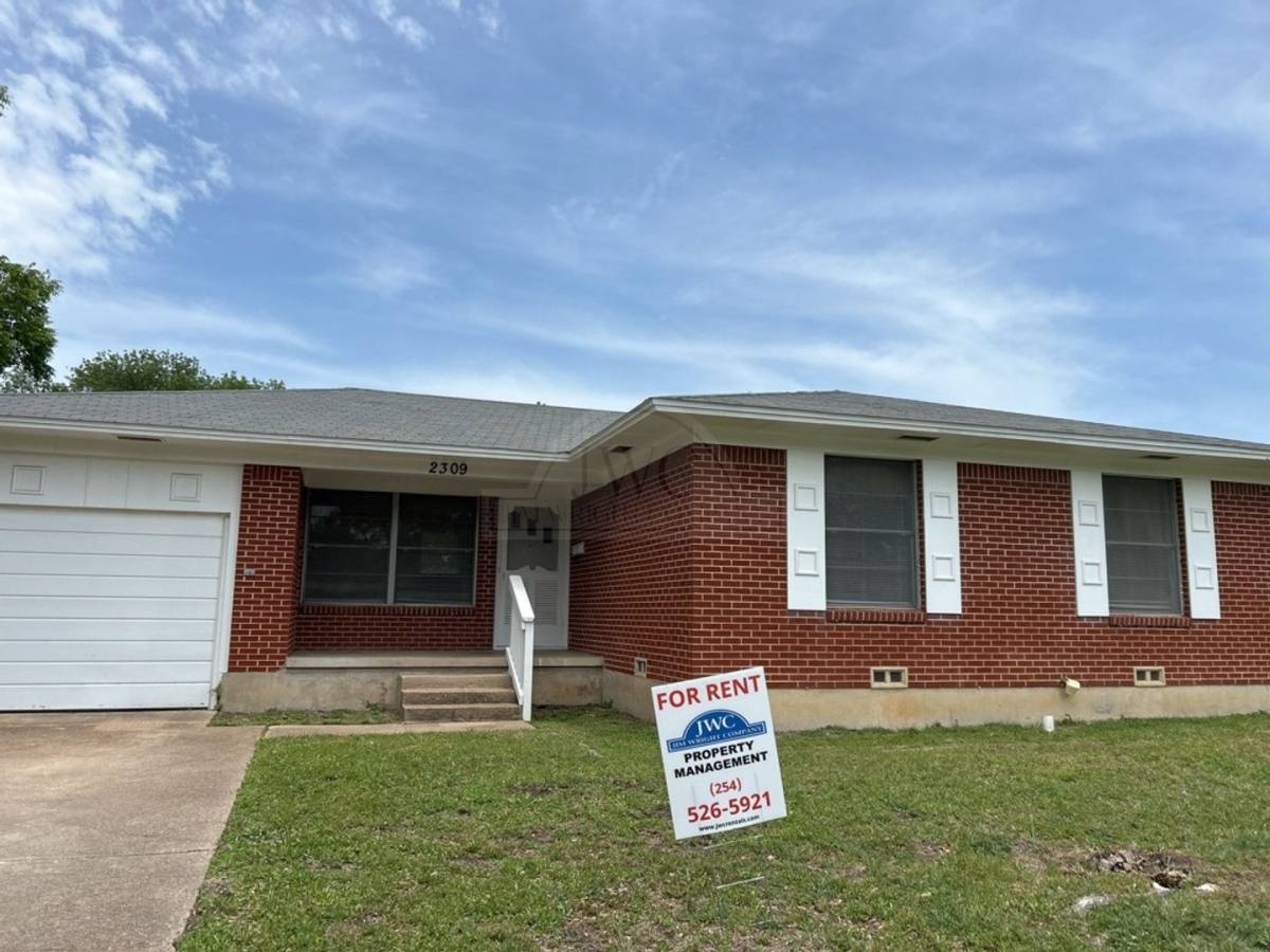 House for rent at 2309 Sunny Lane, Killeen, TX 76543
