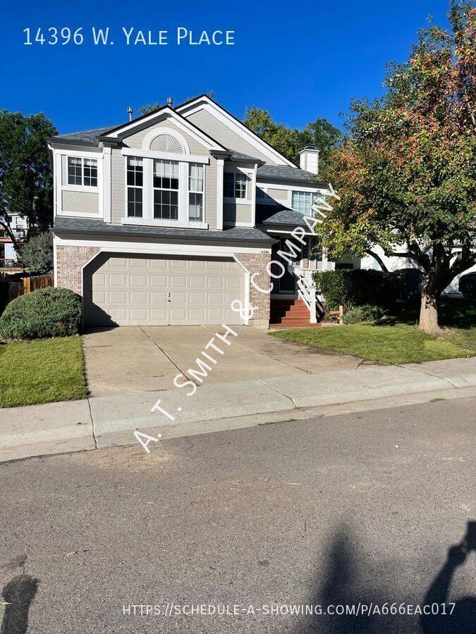 House for rent at 14396 W Yale Place, Denver, CO 80228