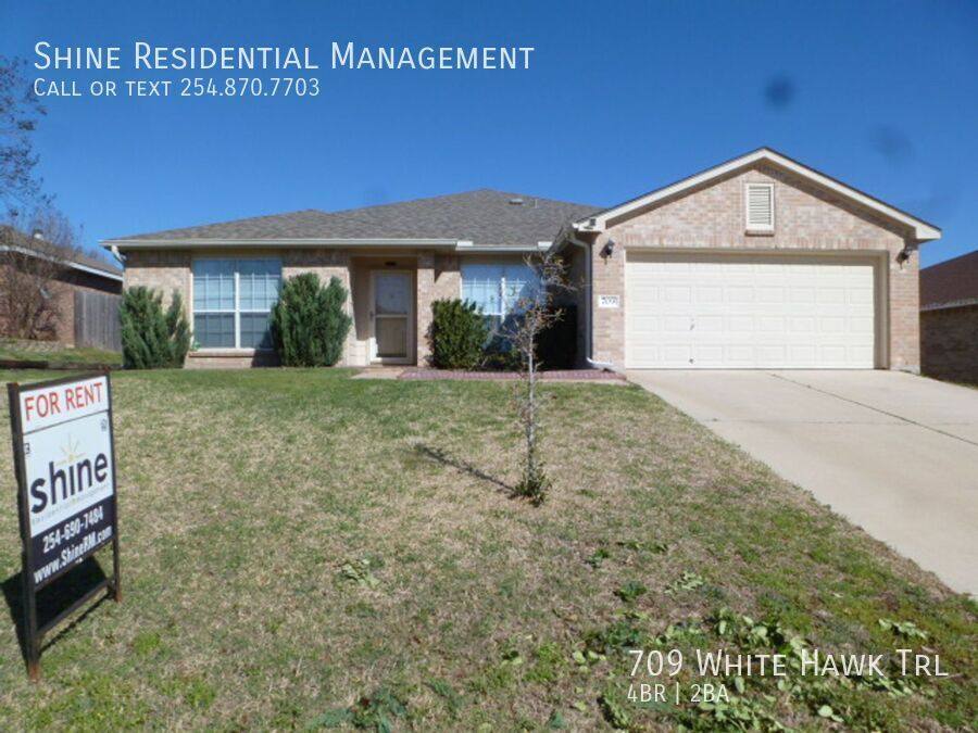 House for rent at 709 White Hawk Trail, Harker Heights, TX 76548