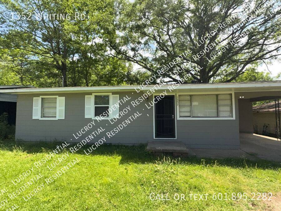 House for rent at 1352 Whiting Rd, Jackson, MS 39209