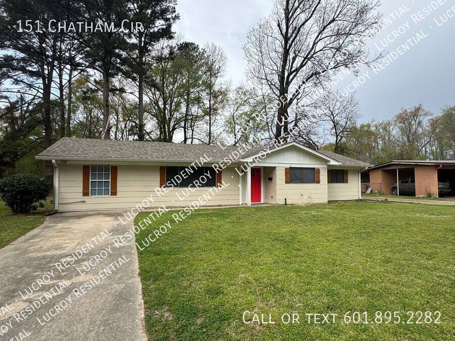 House for rent at 151 Chatham Circle, Jackson, MS 39206