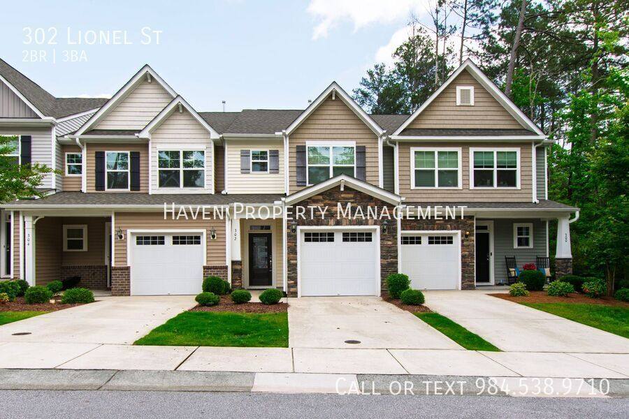 Townhouse for rent at 302 Lionel St, Durham, NC 27705