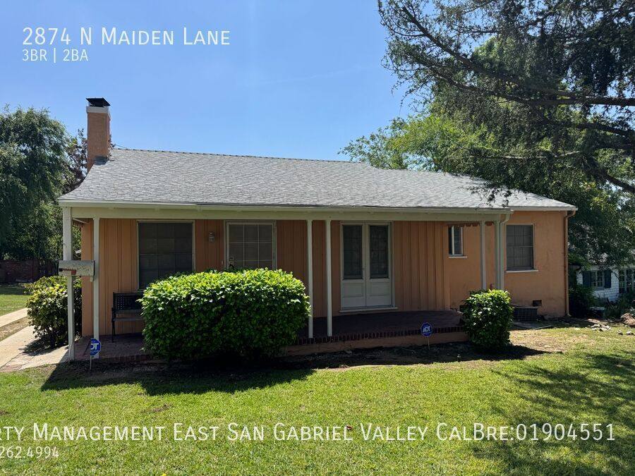 House for rent at 2874 N Maiden Lane, Altadena, CA 91001