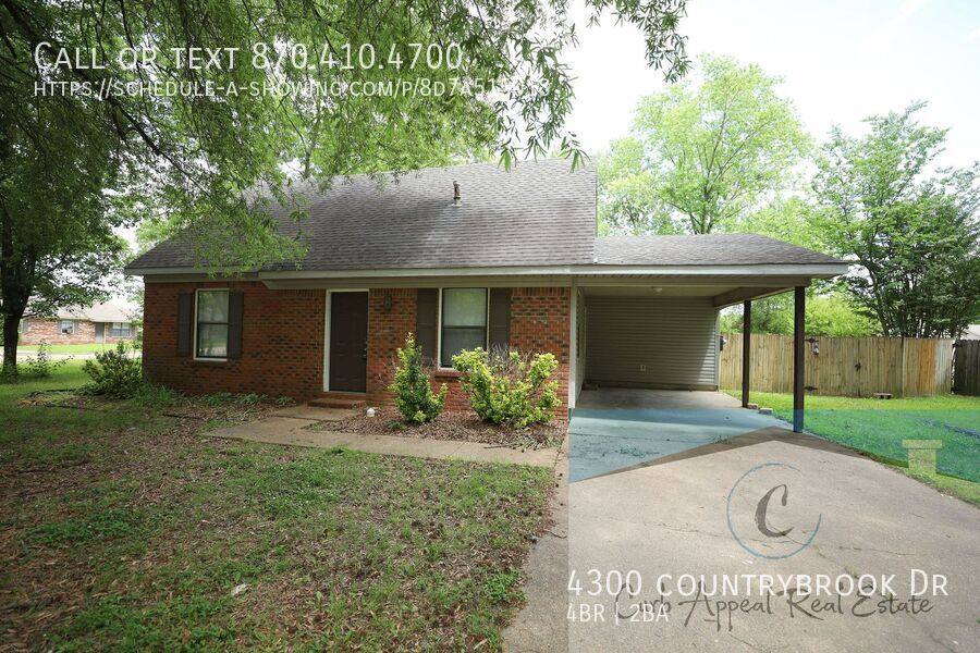 House for rent at 4300 Countrybrook Dr, Jonesboro, AR 72404