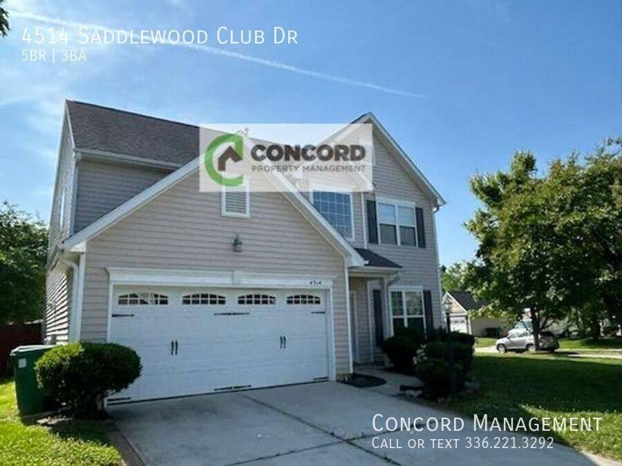 House for rent at 4514 Saddlewood Club Dr, High Point, NC 27265