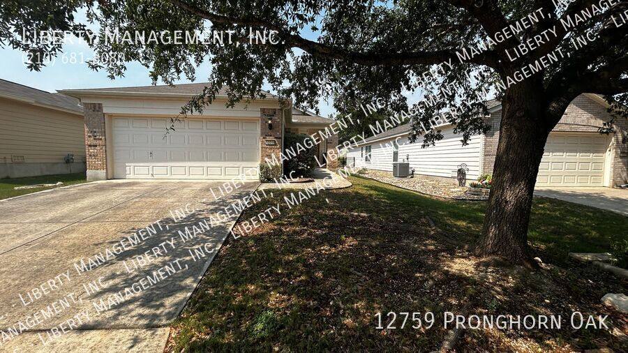 House for rent at 12759 Pronghorn Oak, San Antonio, TX 78253
