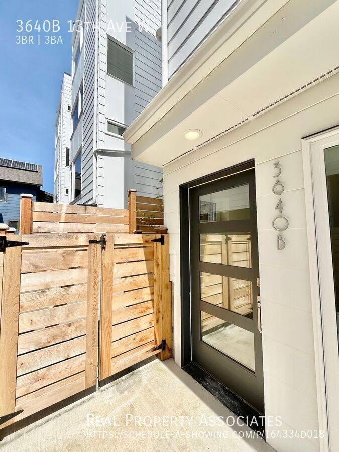 House for rent at 3640B 13th Ave W, Seattle, WA 98109
