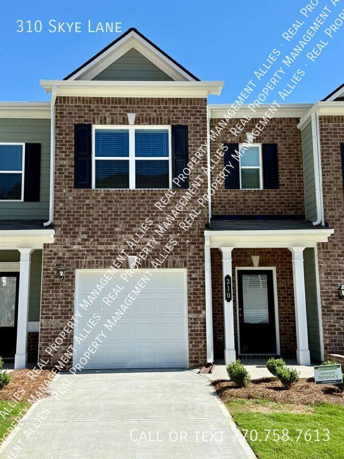 Townhouse for rent at 310 Skye Lane, Cartersville, GA 30121