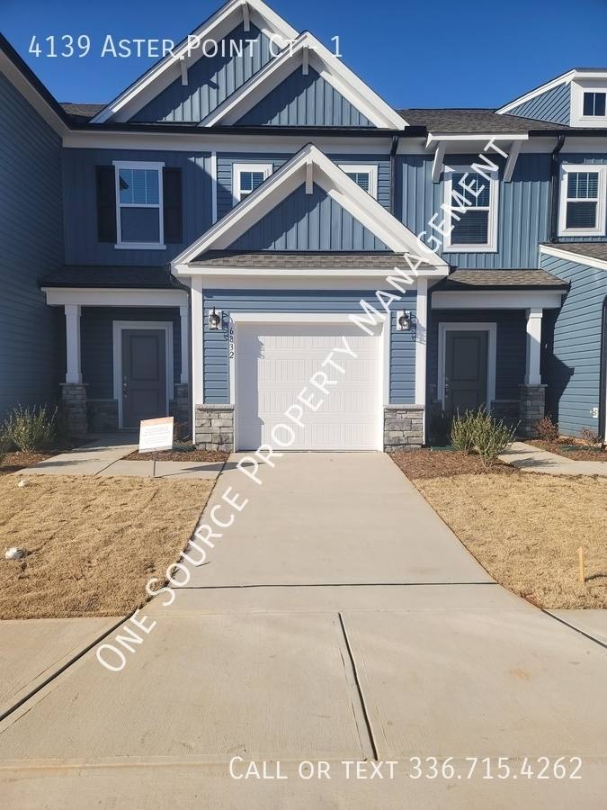Townhouse for rent at 4139 Aster Point Court #1, Pfafftown, NC 27040