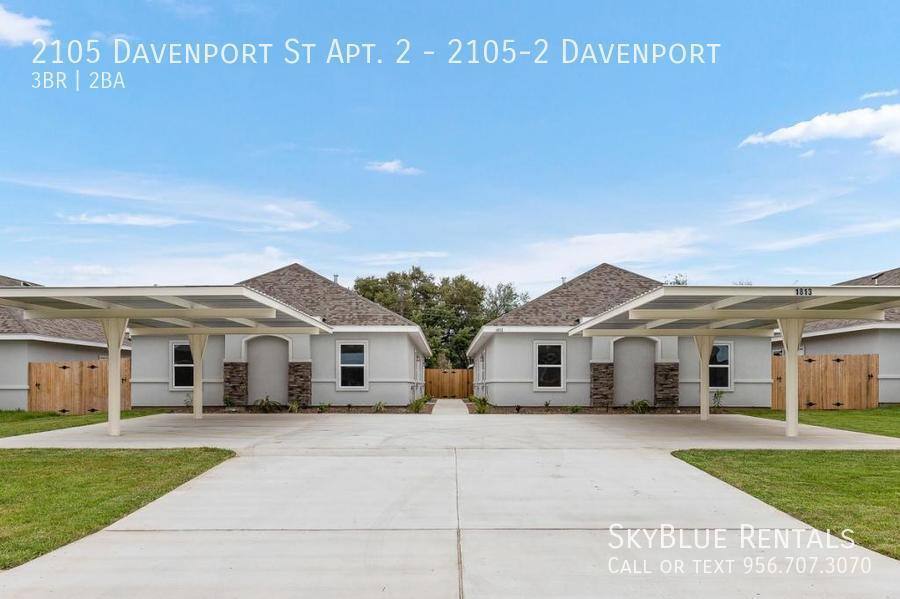 Apartment for rent at 2105 Davenport St #2, Weslaco, TX 78596