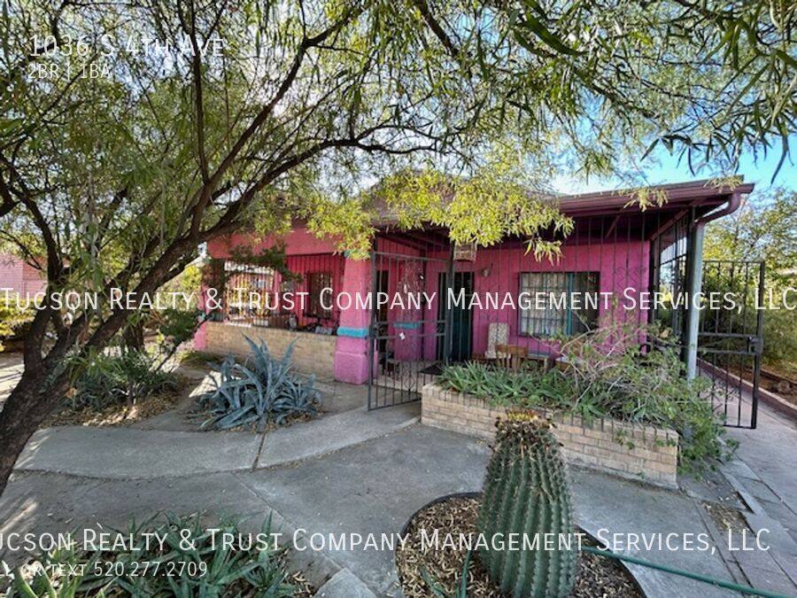 House for rent at 1036 S 4th Ave, Tucson, AZ 85701
