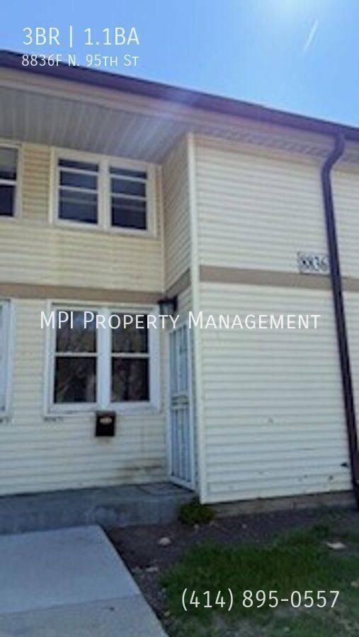 Condo for rent at 8836F N 95th St, Milwaukee, WI 53224