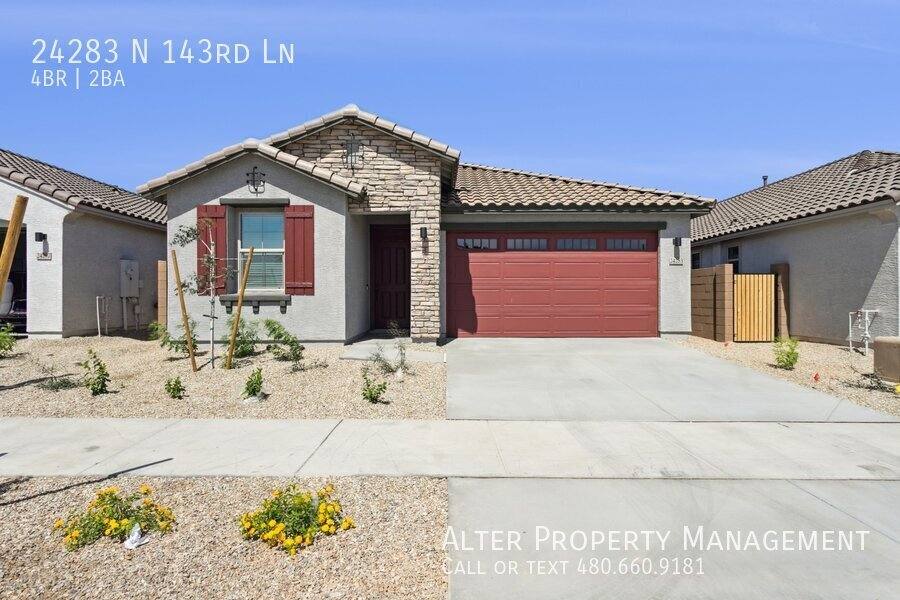House for rent at 24283 N 143rd Lane, Surprise, AZ 85387