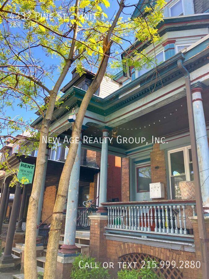 Apartment for rent at 4332 Pine St #1, Philadelphia, PA 19104