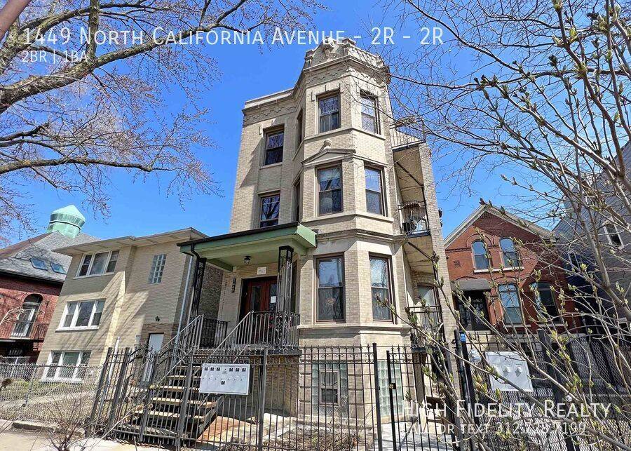 Apartment for rent at 1449 N California Ave #2R, Chicago, IL 60622
